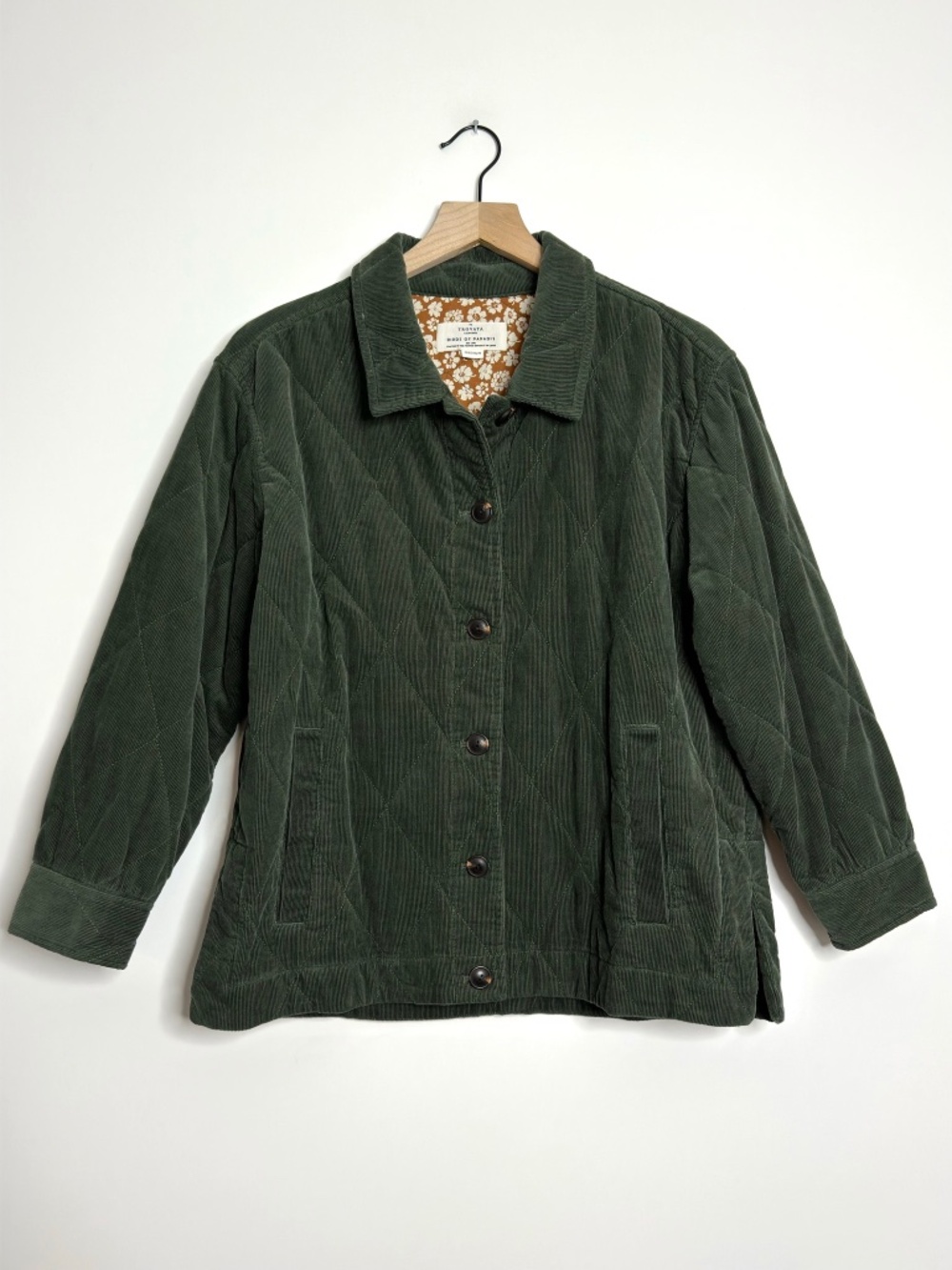 Trovata Betty Jacket Corduroy Quilted